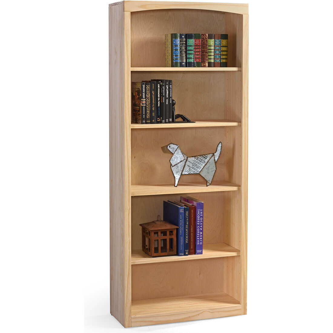 Pine Bookcases Pine Bookcase 30 x 72 - 3072 3072