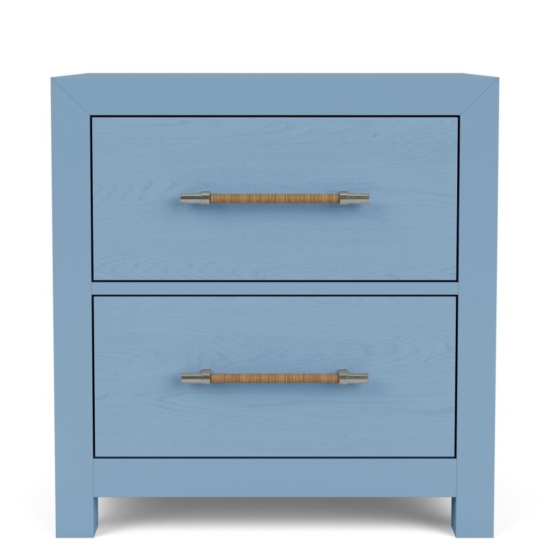 Rosalie 2-Drawer Nightstand-Blue 30738