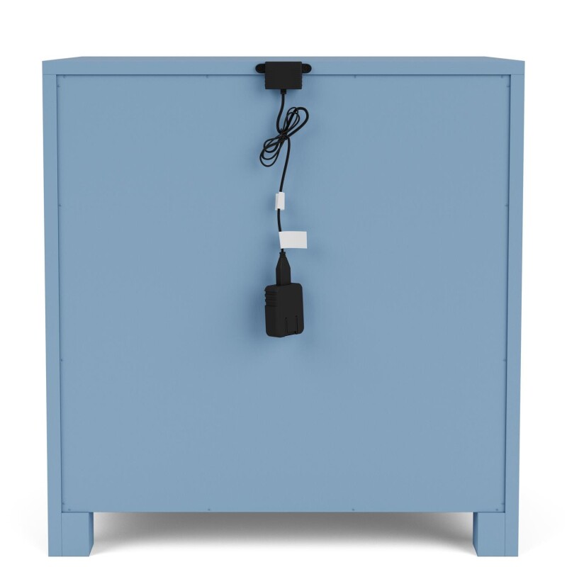 Rosalie 2-Drawer Nightstand-Blue 30738