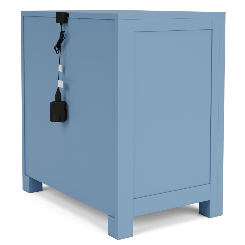 Rosalie 2-Drawer Nightstand-Blue 30738