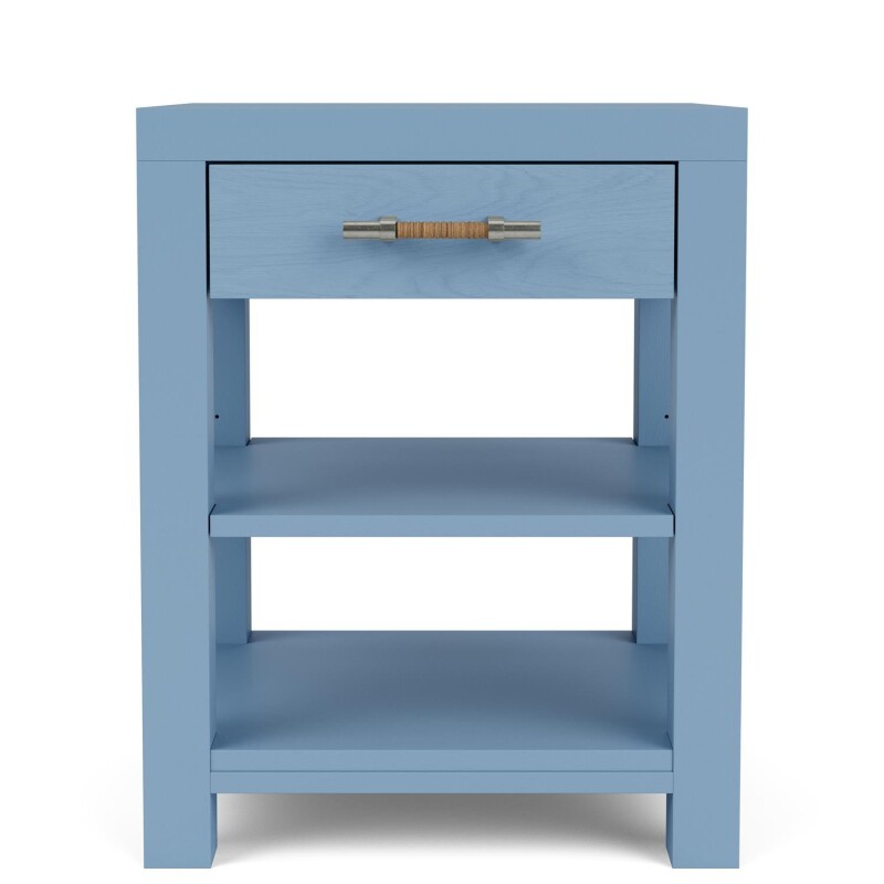 Rosalie 1-Drawer Nightstand-Blue 30739