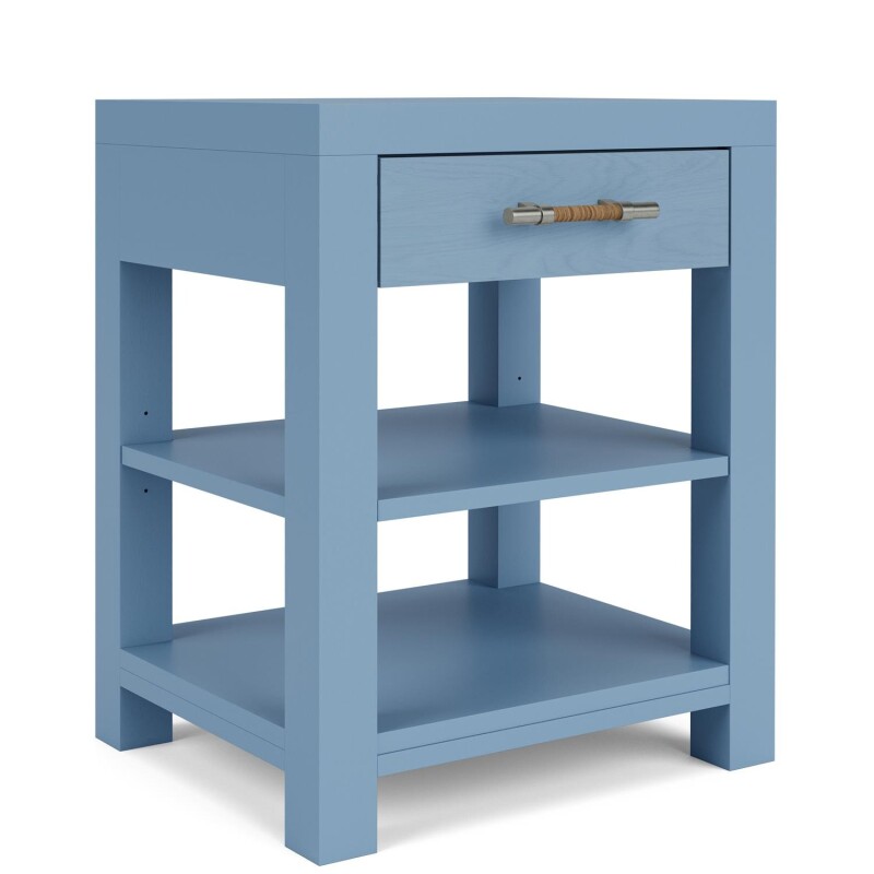 Rosalie 1-Drawer Nightstand-Blue 30739