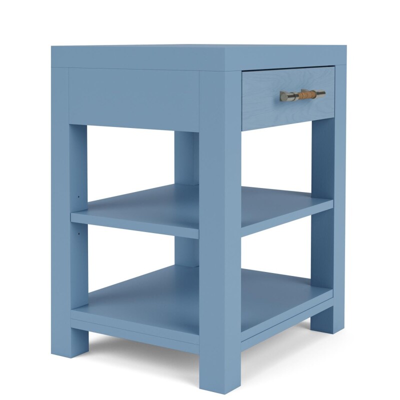 Rosalie 1-Drawer Nightstand-Blue 30739