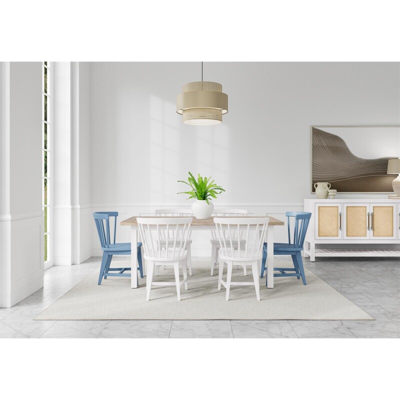 Rosalie Side Chair-Blue 2in 30758