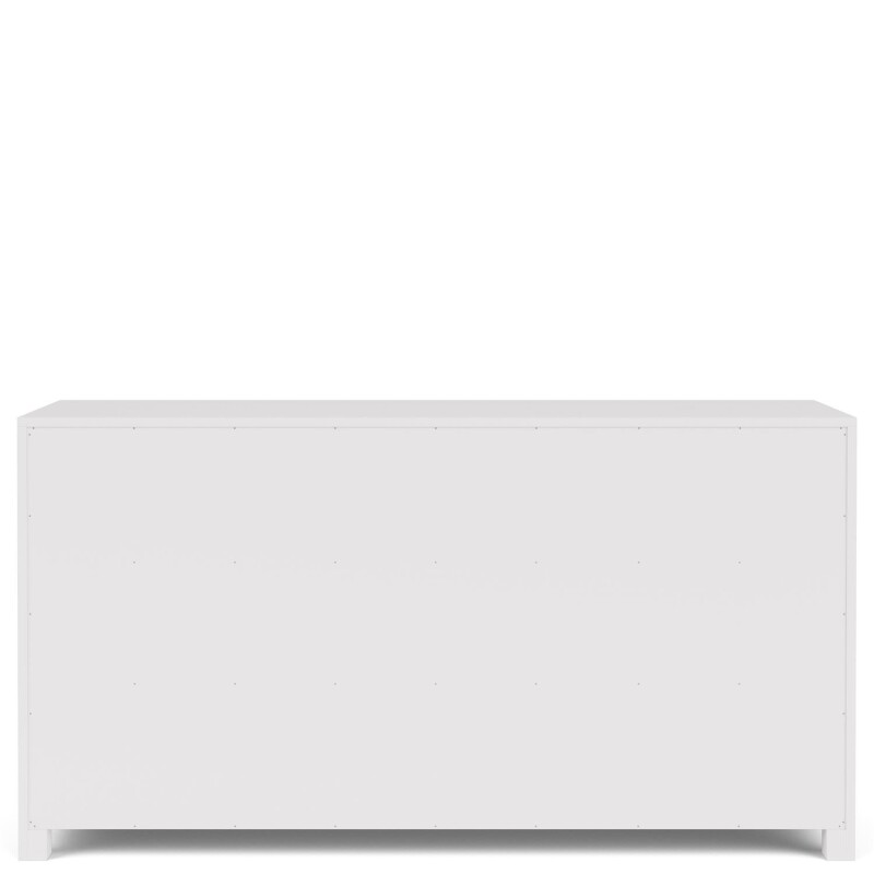 Rosalie 66" 6-Drawer Dresser-Wht 30760