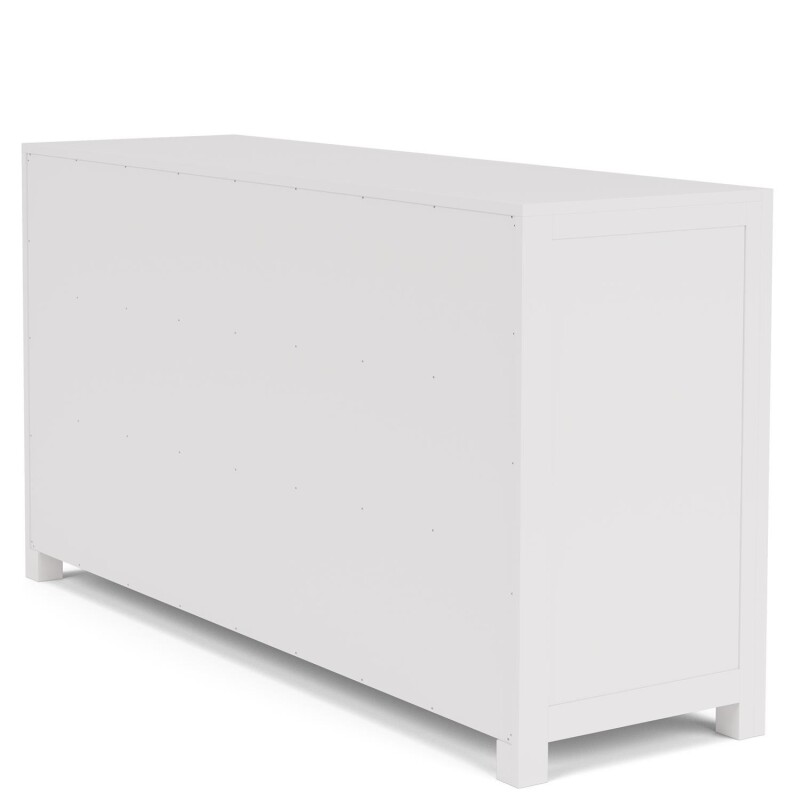 Rosalie 66" 6-Drawer Dresser-Wht 30760