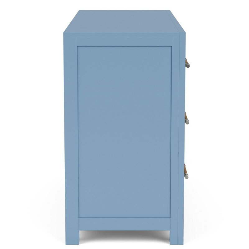 Rosalie 56" 6-Drawer Dresser-Blue 30767