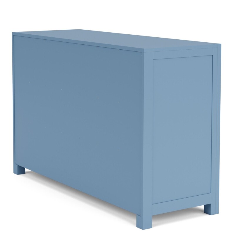 Rosalie 56" 6-Drawer Dresser-Blue 30767