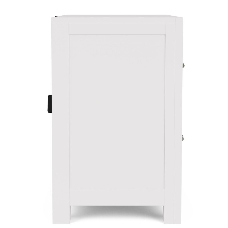 Rosalie 2-Drawer Nightstand-White 30768