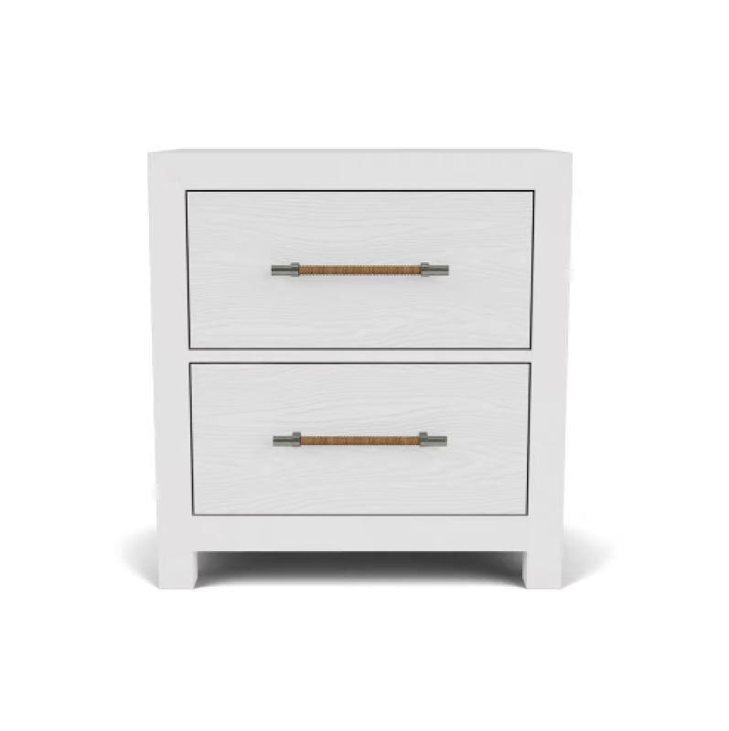 Rosalie 2-Drawer Nightstand-White 30768