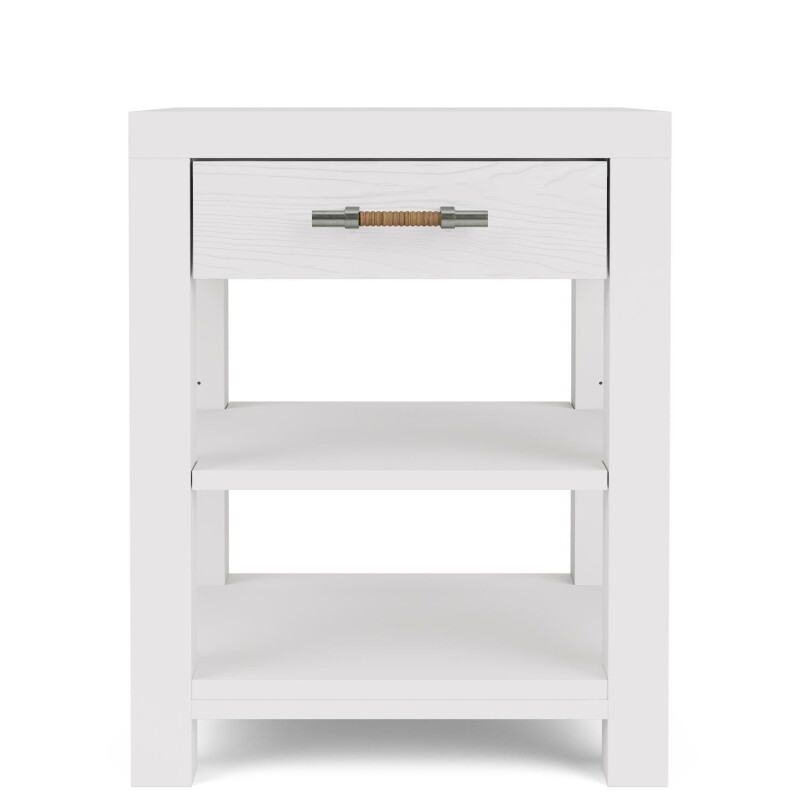 1-drawer Nightstand-white 30769