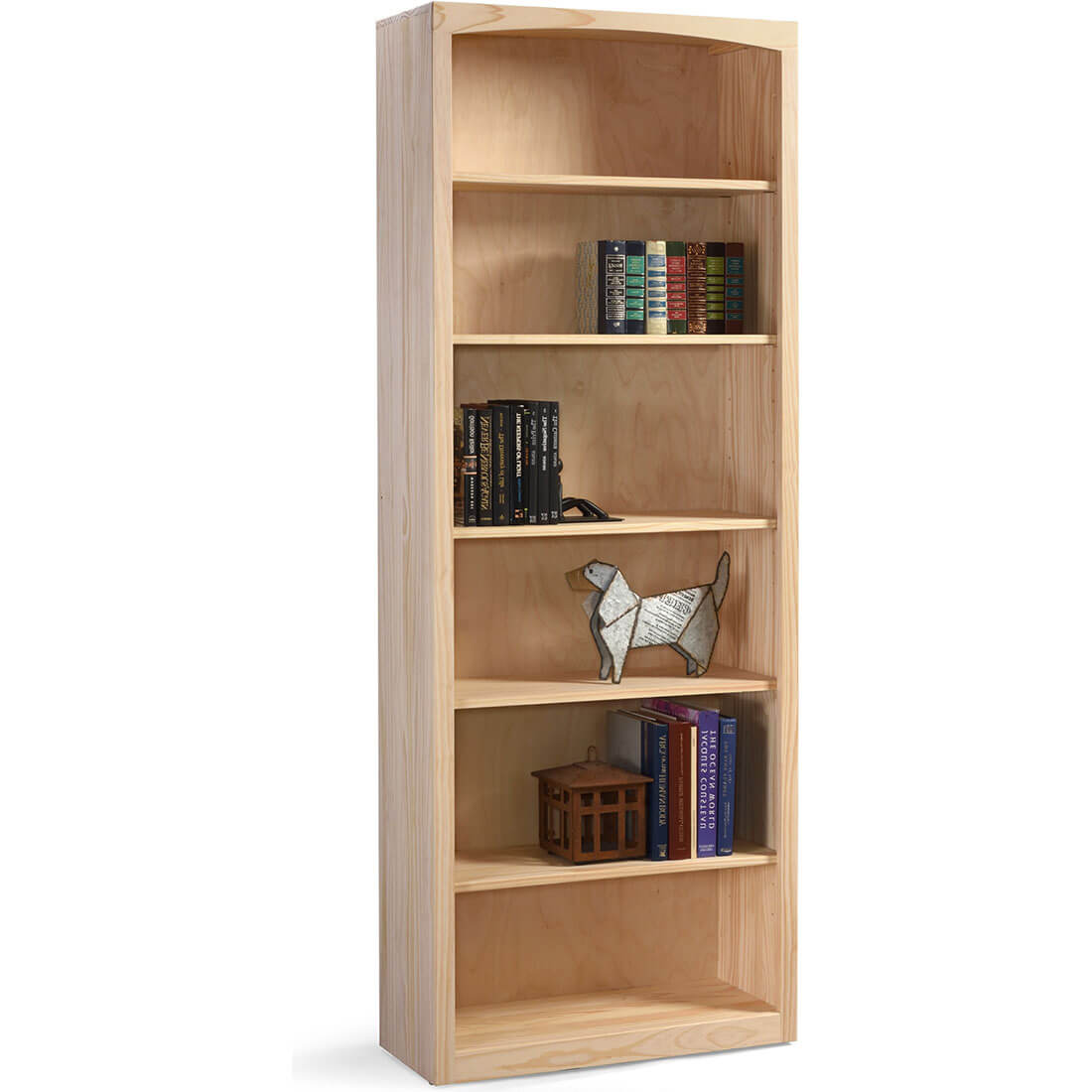 Pine Bookcases Pine Bookcase 30 x 84 - 3084 3084