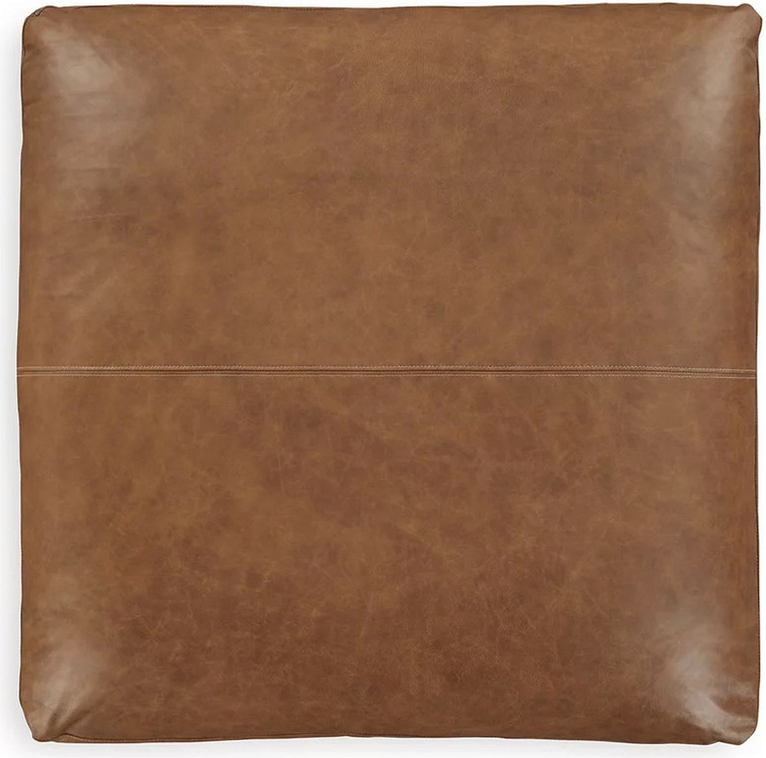 Emilia Oversized Accent Ottoman In Caramel 3090108