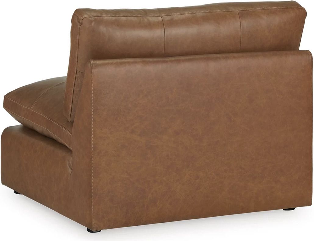 Emilia Armless Chair In Caramel 3090146