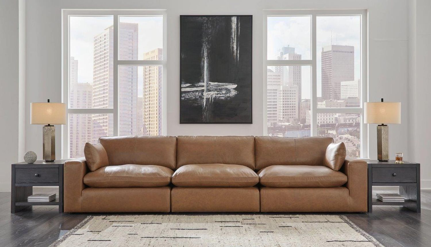 Emilia Sofa In Caramel 30901S2