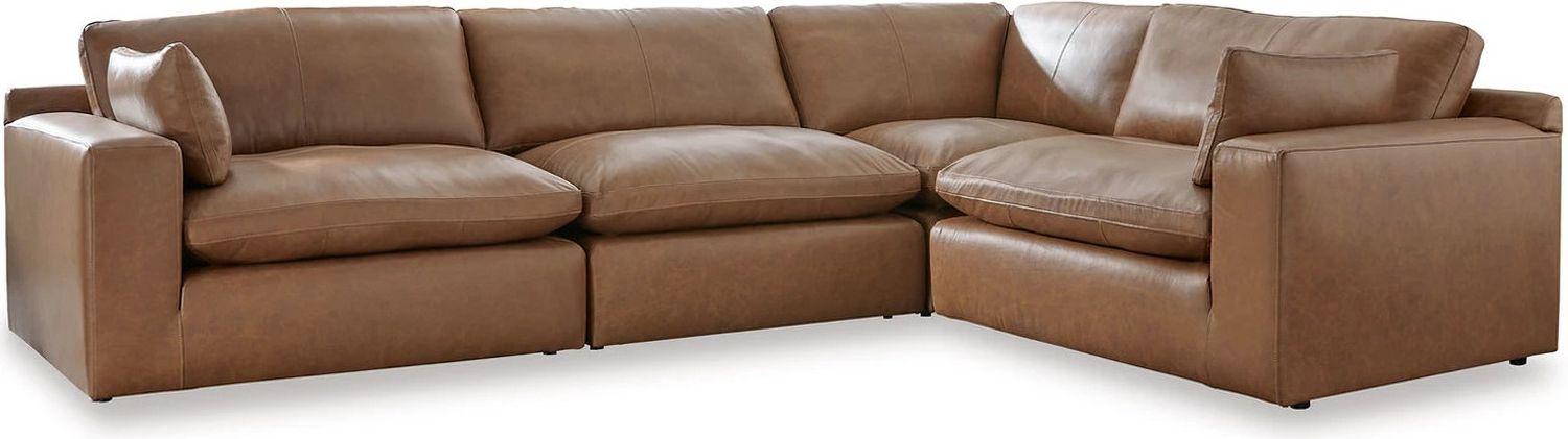 Emilia 4-Piece Sectional In Caramel 30901S3