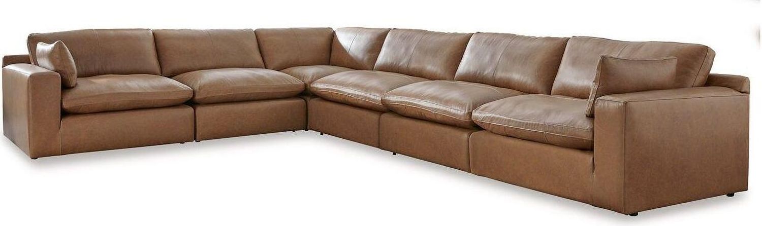 Emilia 6-Piece Sectional In Caramel 30901S5
