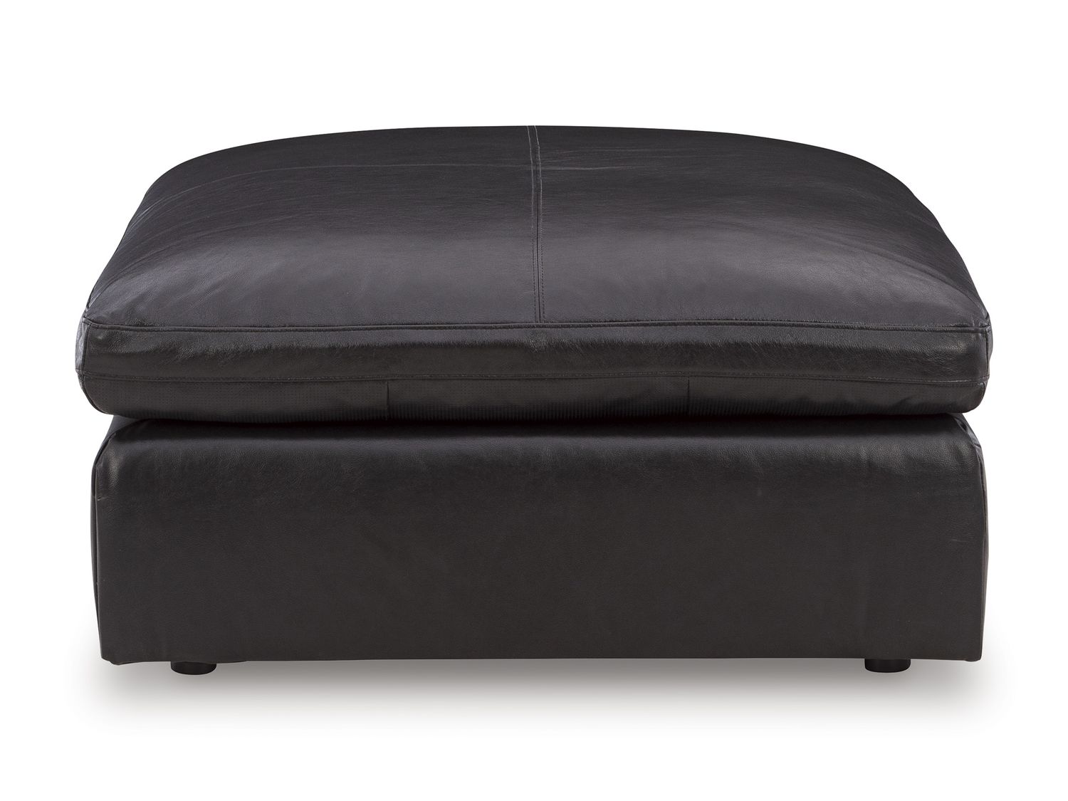 Emilia Oversized Accent Ottoman In Black 3090208