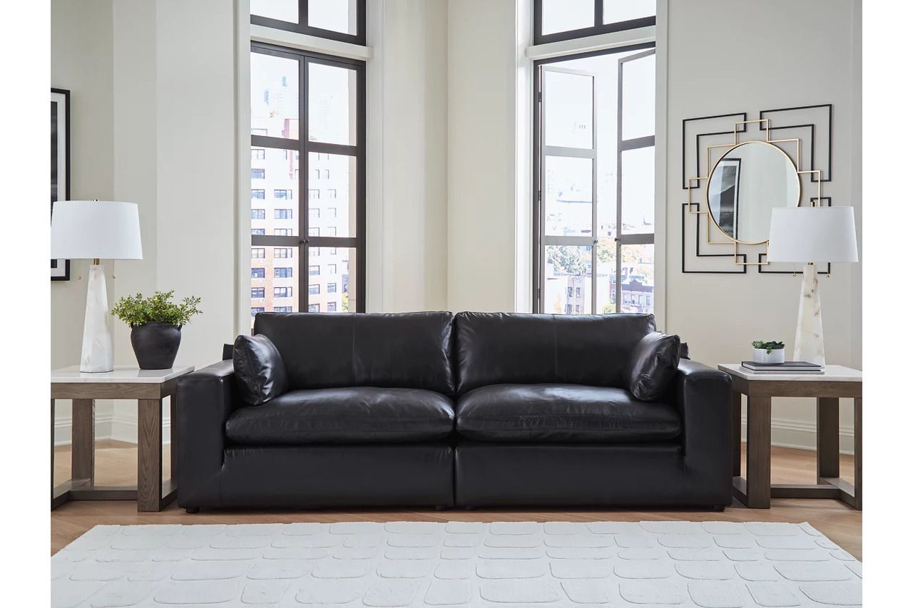 Emilia Loveseat In Black 30902S1