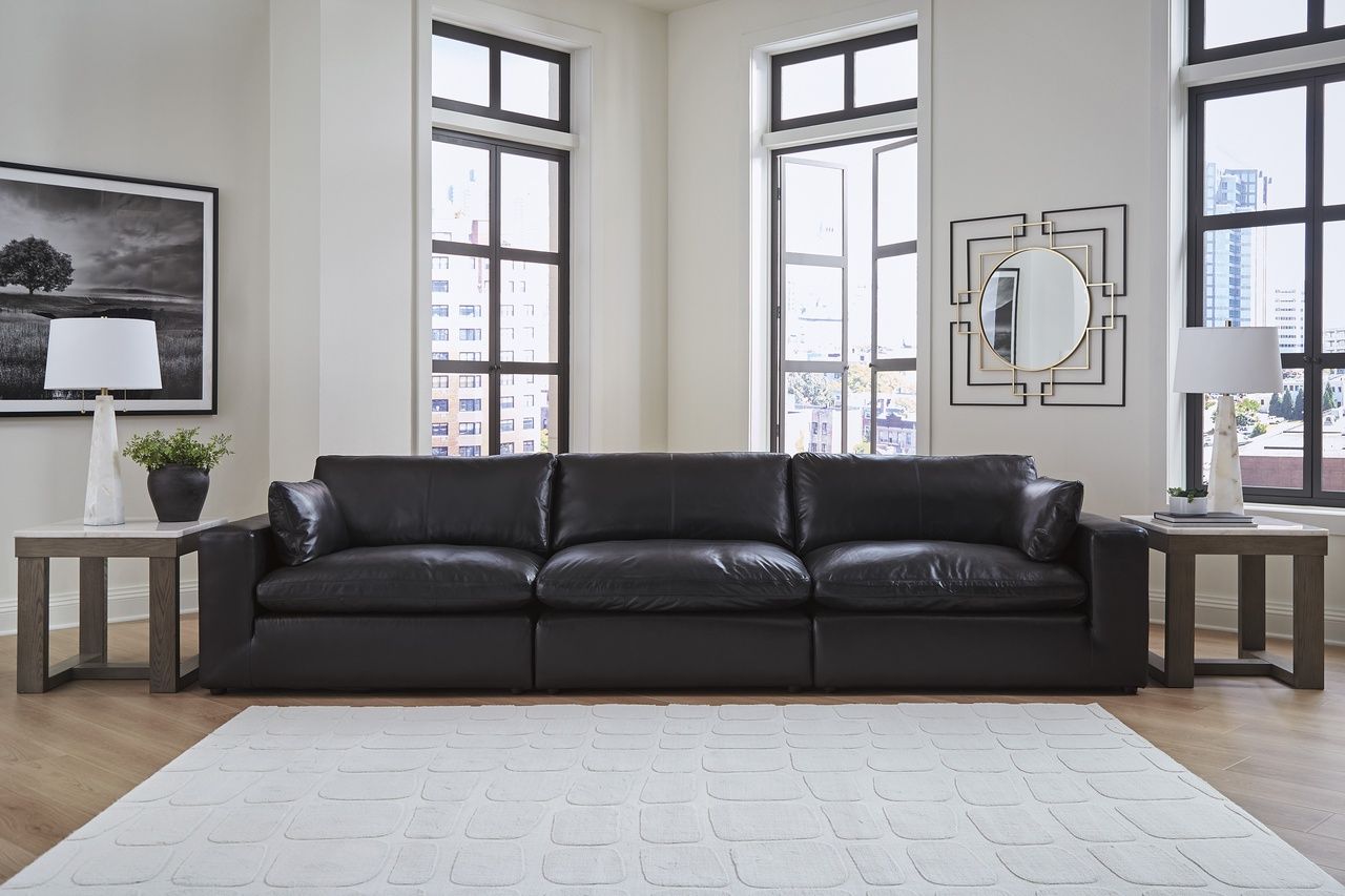Emilia Sofa In Black 30902S2