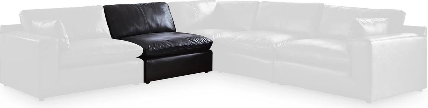 Emilia 5-Piece Sectional In Black 30902S4