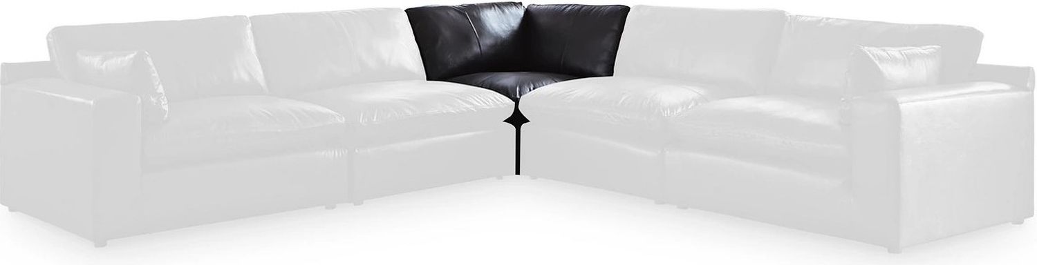 Emilia 5-Piece Sectional In Black 30902S4