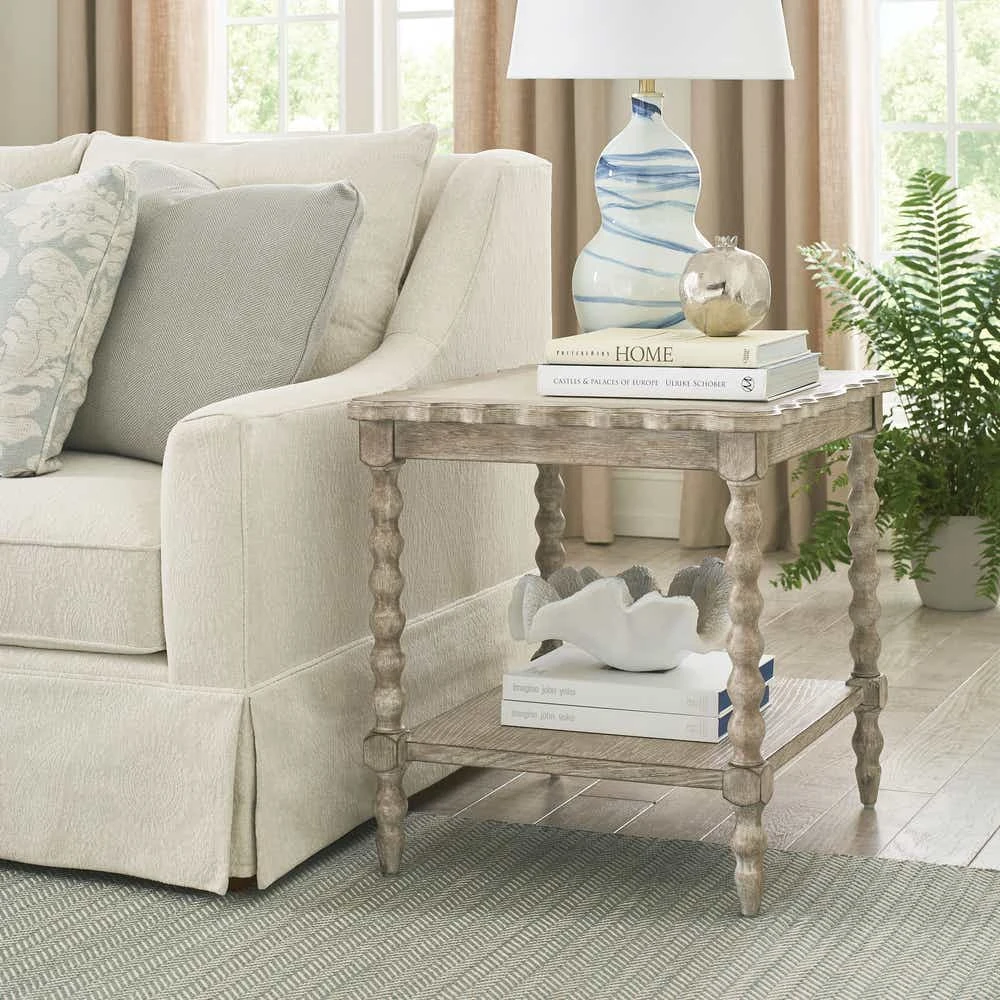 Cambric Batiste End Table-breve 309915B