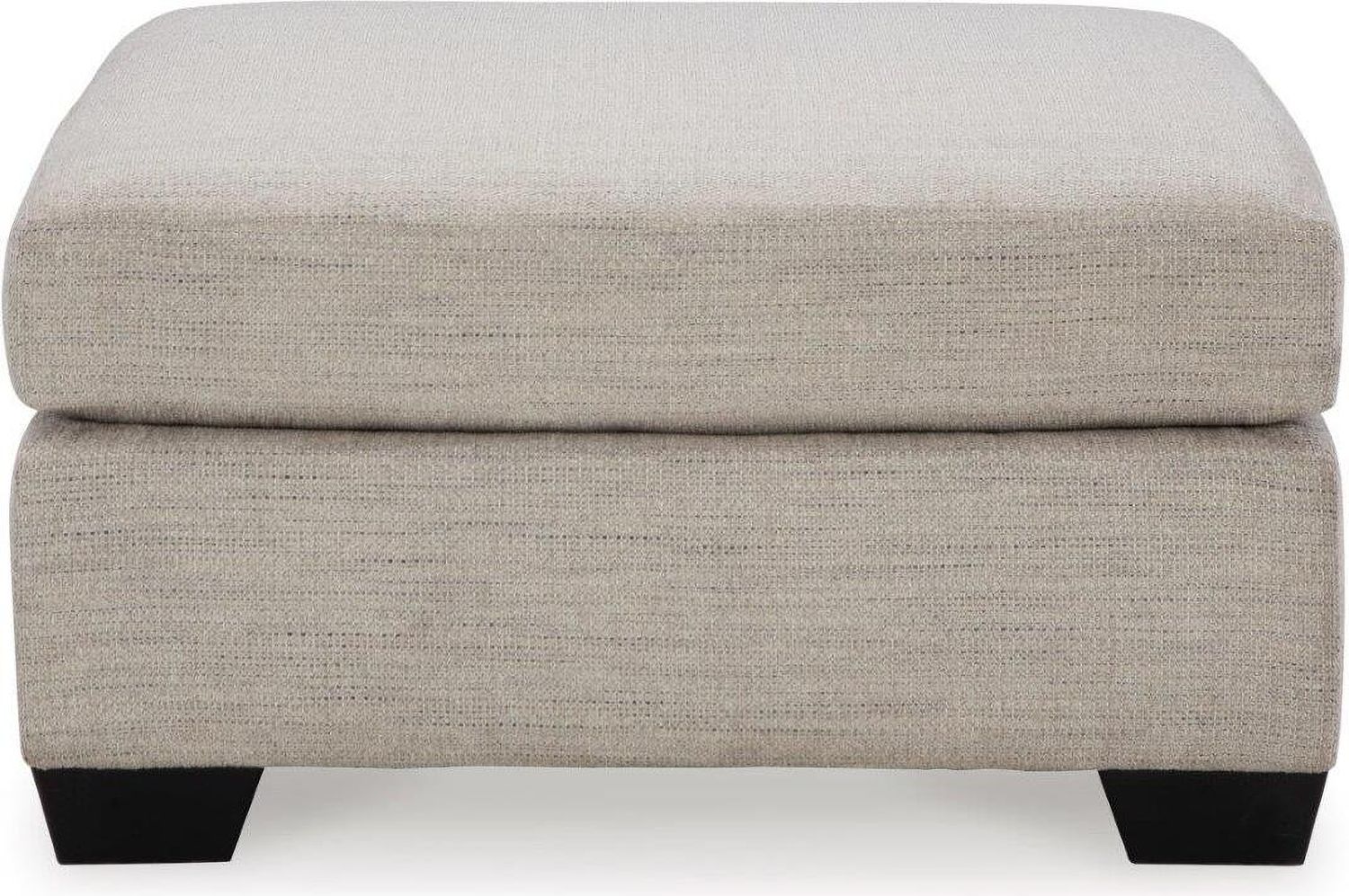 Mahoney Oversized Accent Ottoman In Pebble 3100408