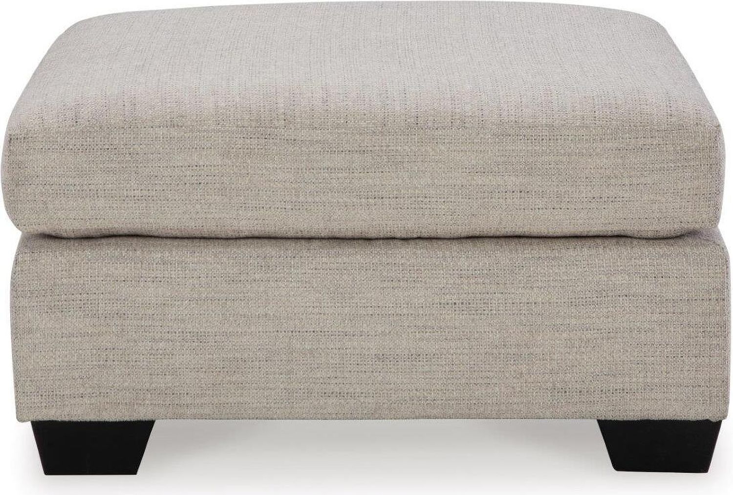 Mahoney Oversized Accent Ottoman In Pebble 3100408
