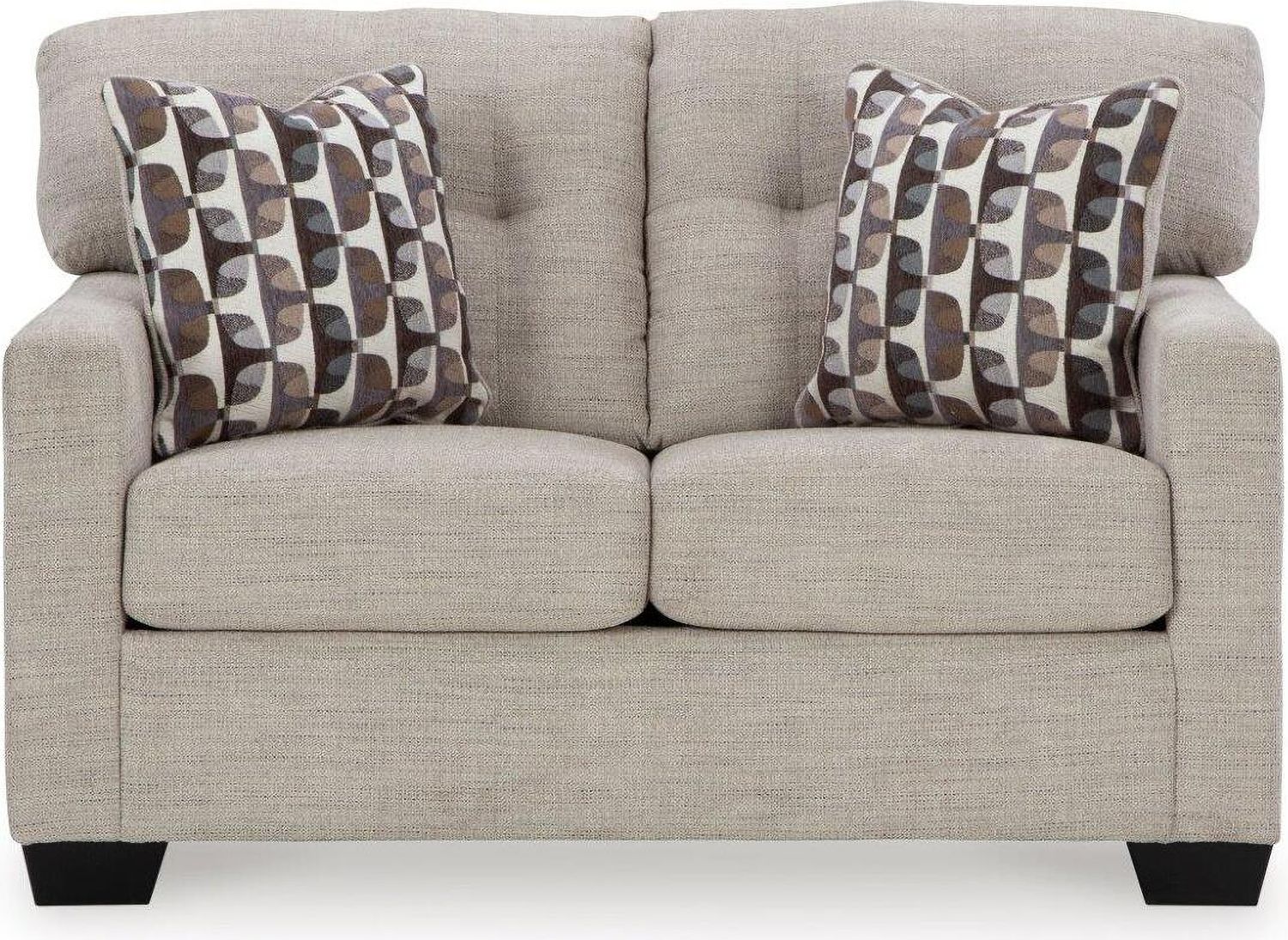 Mahoney Loveseat In Pebble 3100435