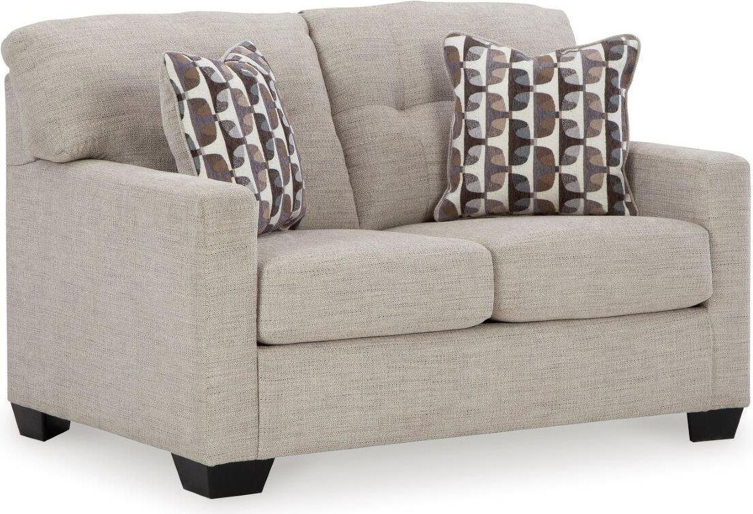 Mahoney Loveseat In Pebble 3100435