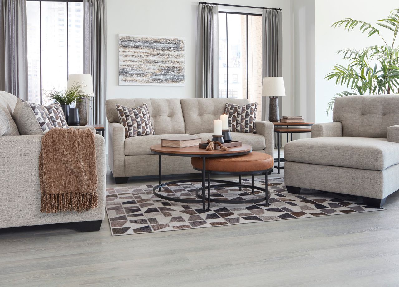 Mahoney Sofa In Pebble 3100438