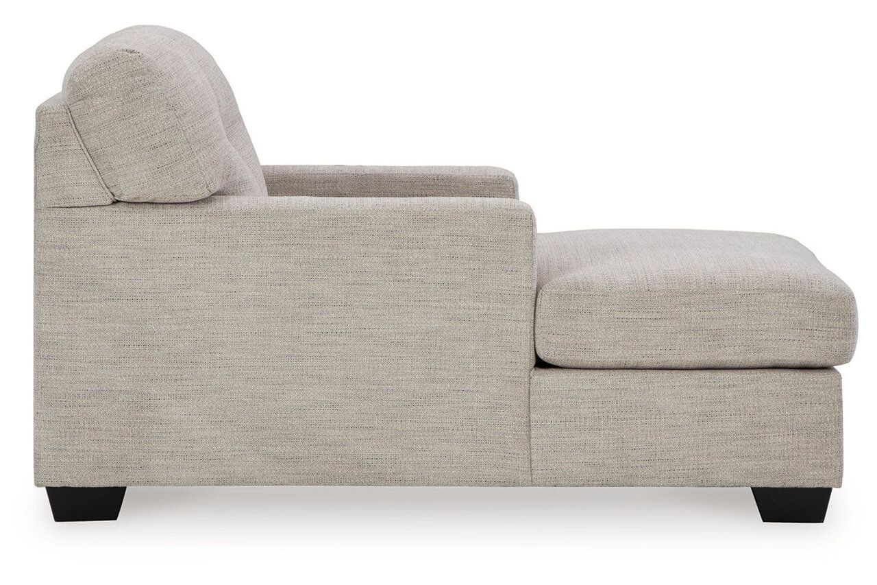 Mahoney 2-Piece LAF Sectional with Chaise In Pebble 31004S1