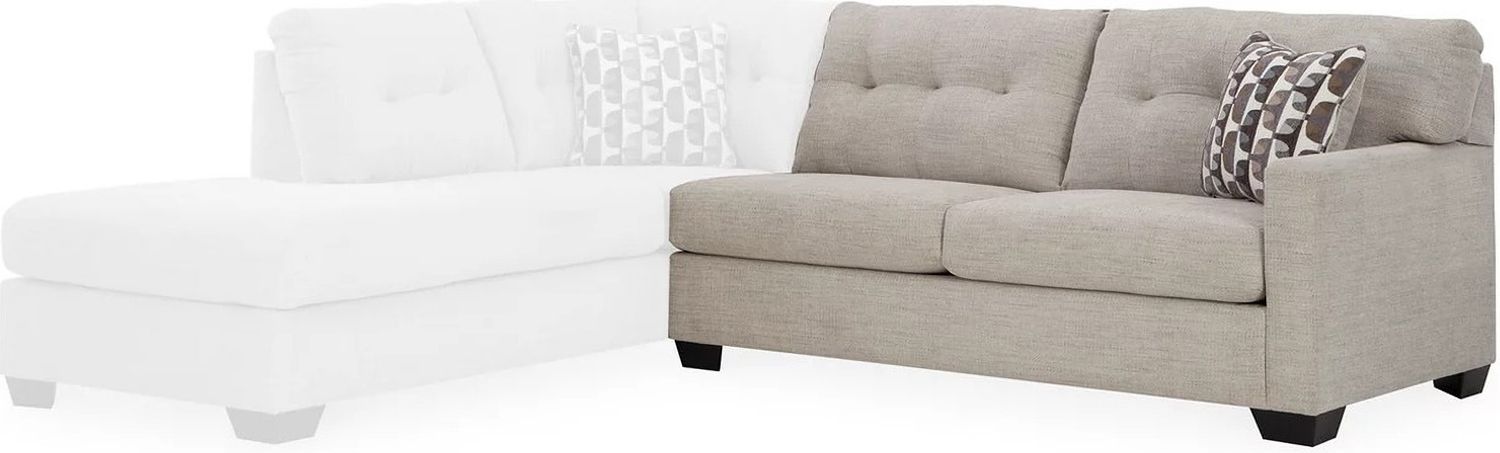 Mahoney 2-Piece LAF Sleeper Sectional with Chaise In Pebble 31004S3