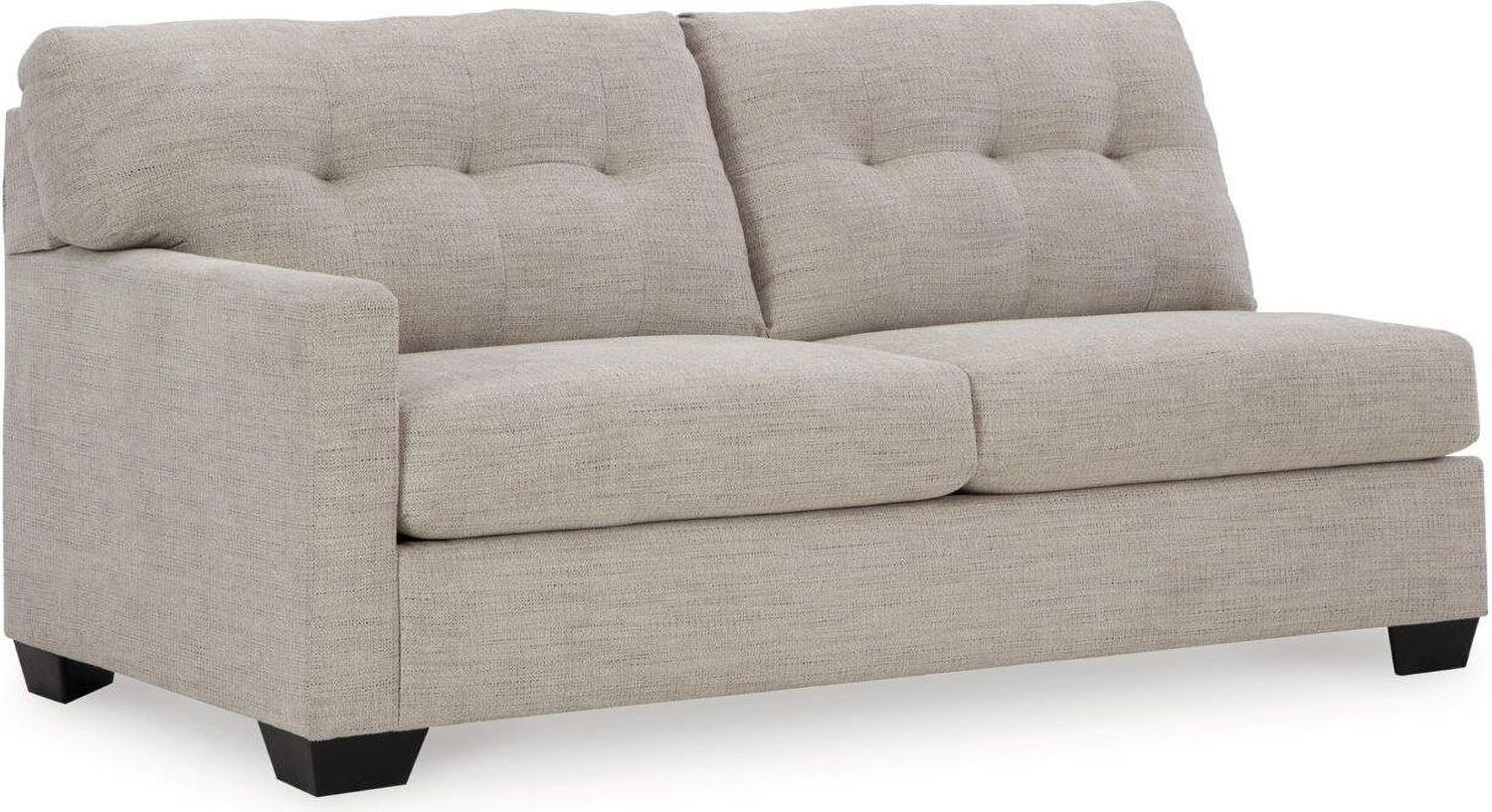 Mahoney 2-Piece RAF Sleeper Sectional with Chaise In Pebble 31004S4