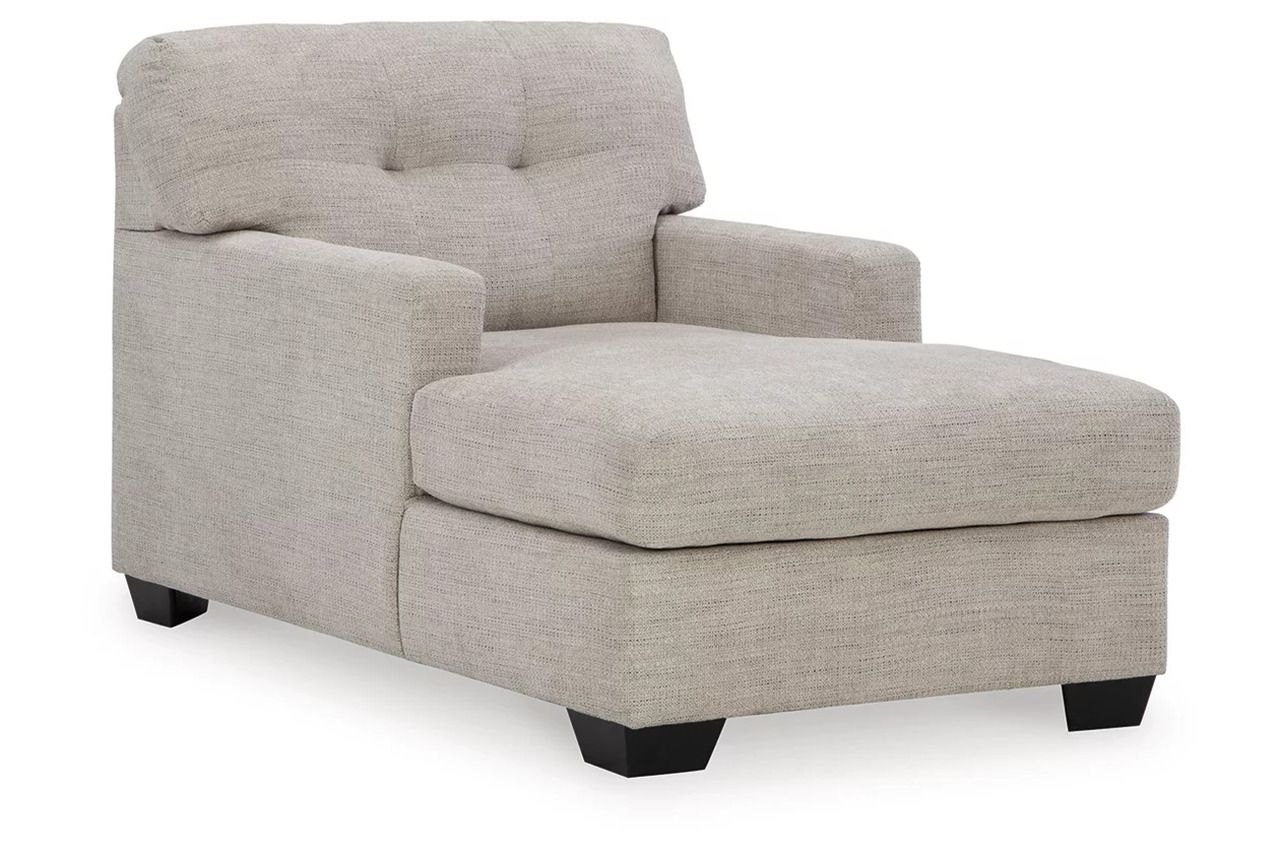 Mahoney 2-Piece RAF Sleeper Sectional with Chaise In Pebble 31004S4