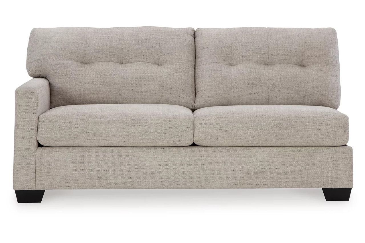 Mahoney 2-Piece RAF Sleeper Sectional with Chaise In Pebble 31004S4