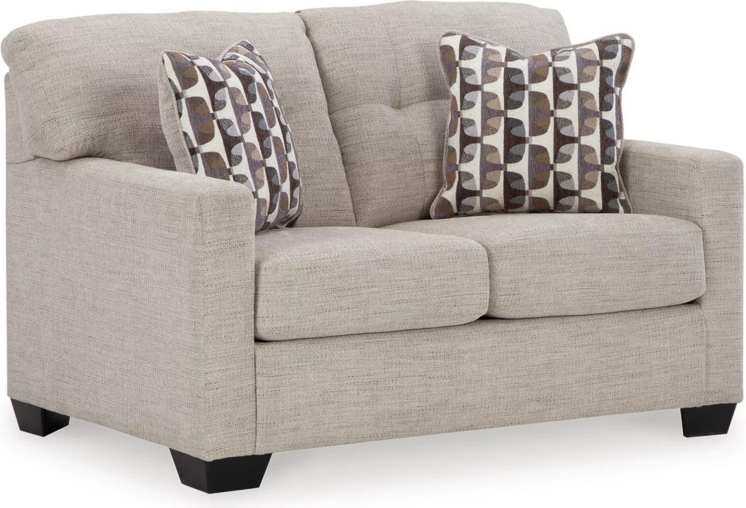 Mahoney Living Room Set In Pebble 31004U1