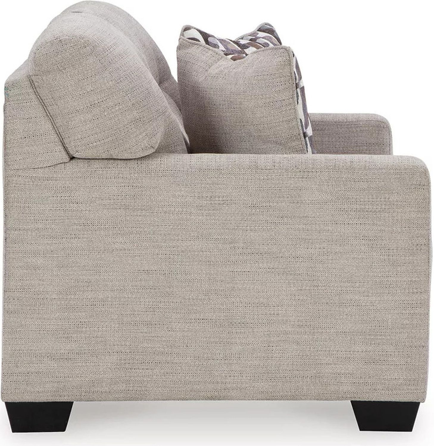 Mahoney Living Room Set In Pebble 31004U1
