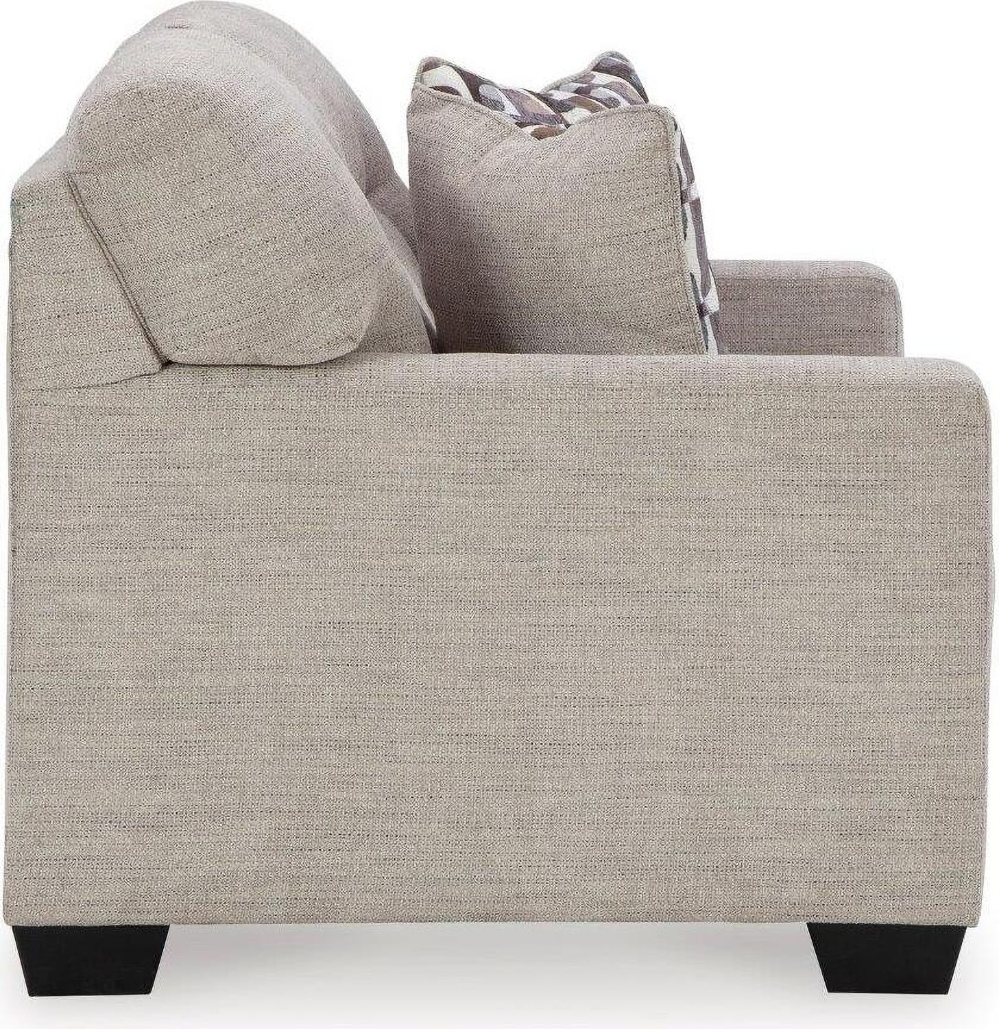 Mahoney Living Room Set In Pebble 31004U1