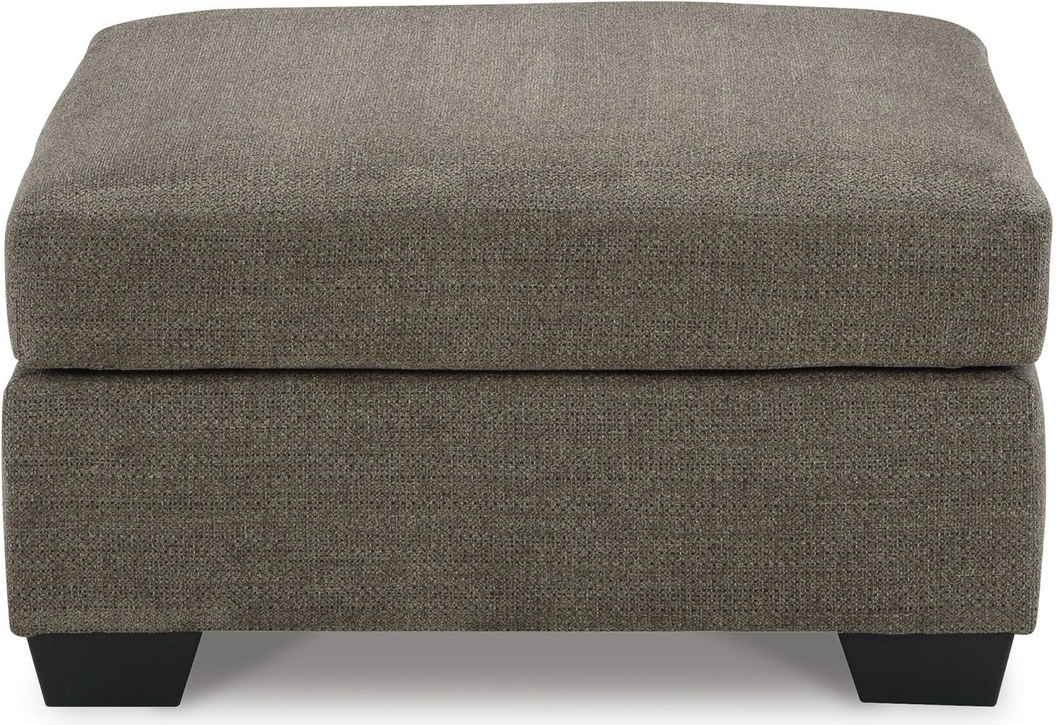 Mahoney Oversized Accent Ottoman In Chocolate 3100508