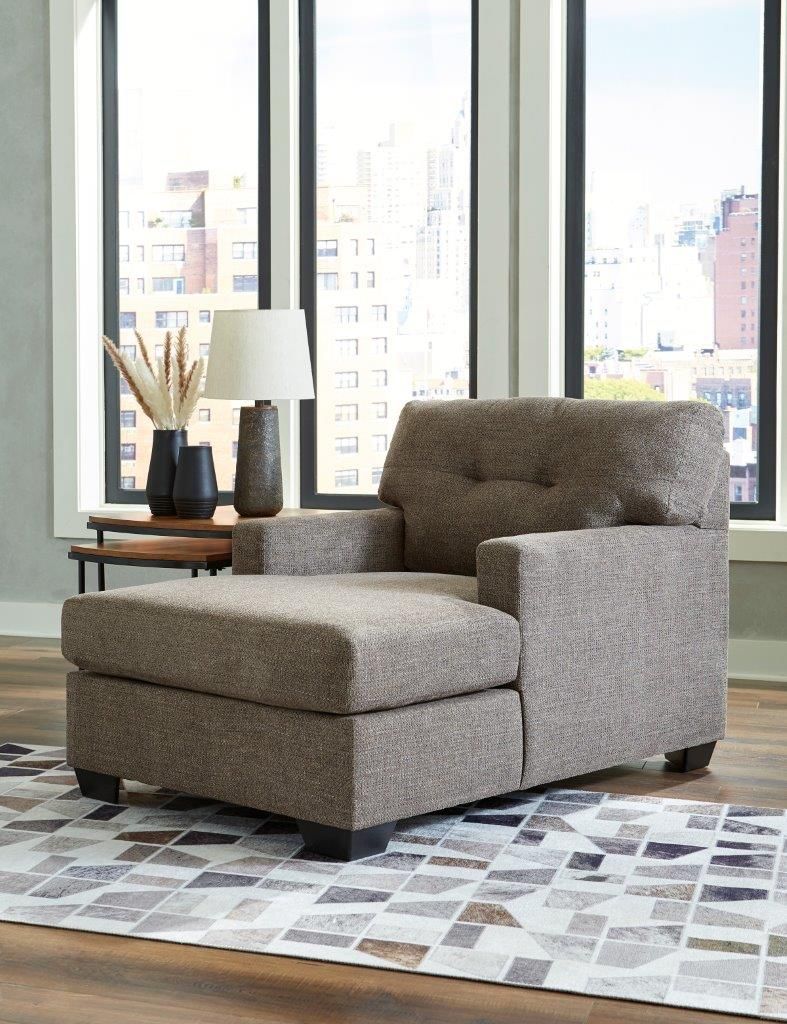 Mahoney Chaise In Chocolate 3100515