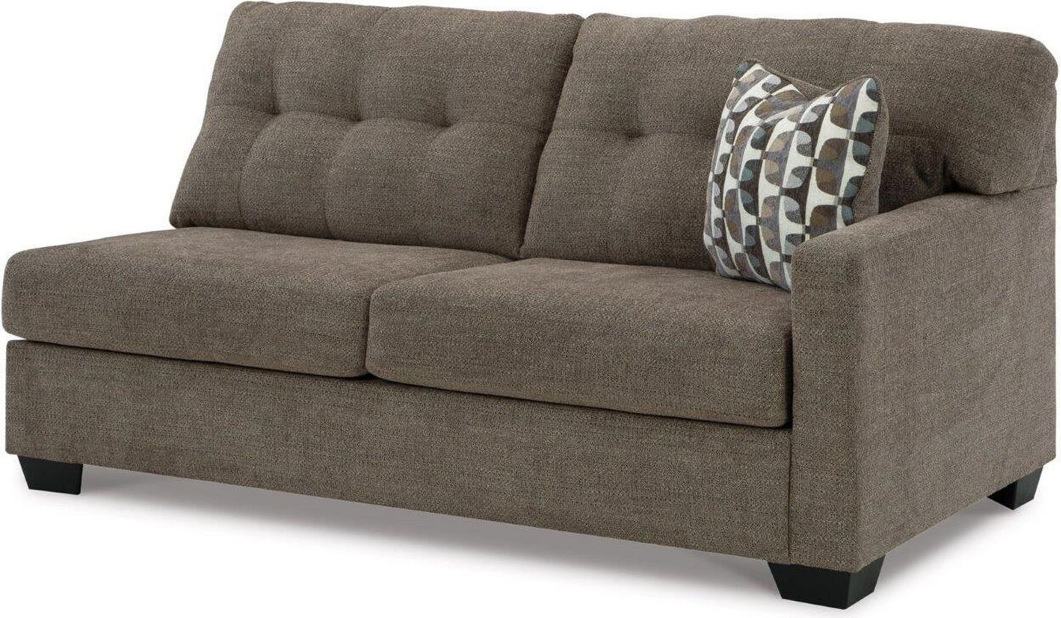 Mahoney 2-Piece LAF Sectional with Chaise In Chocolate 31005S1
