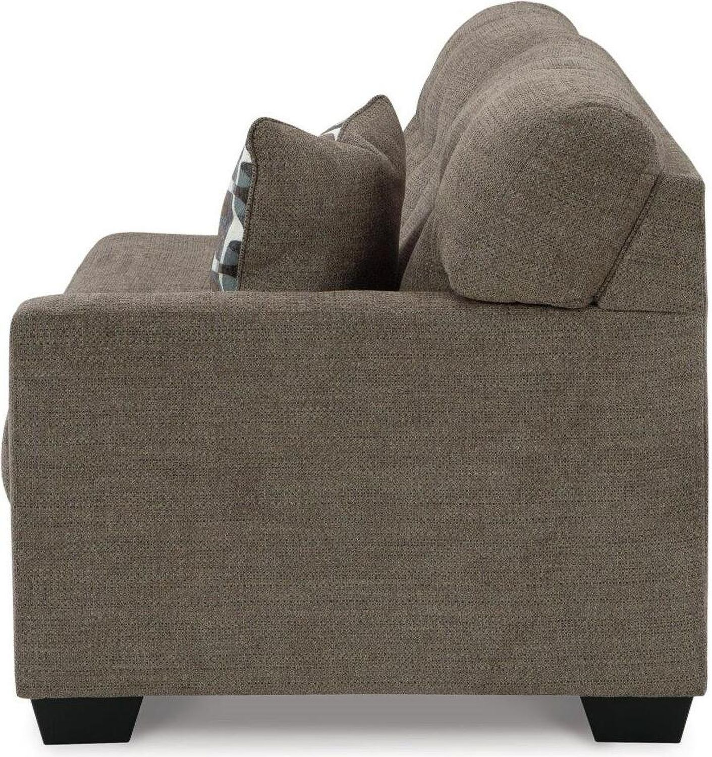 Mahoney 2-Piece LAF Sectional with Chaise In Chocolate 31005S1