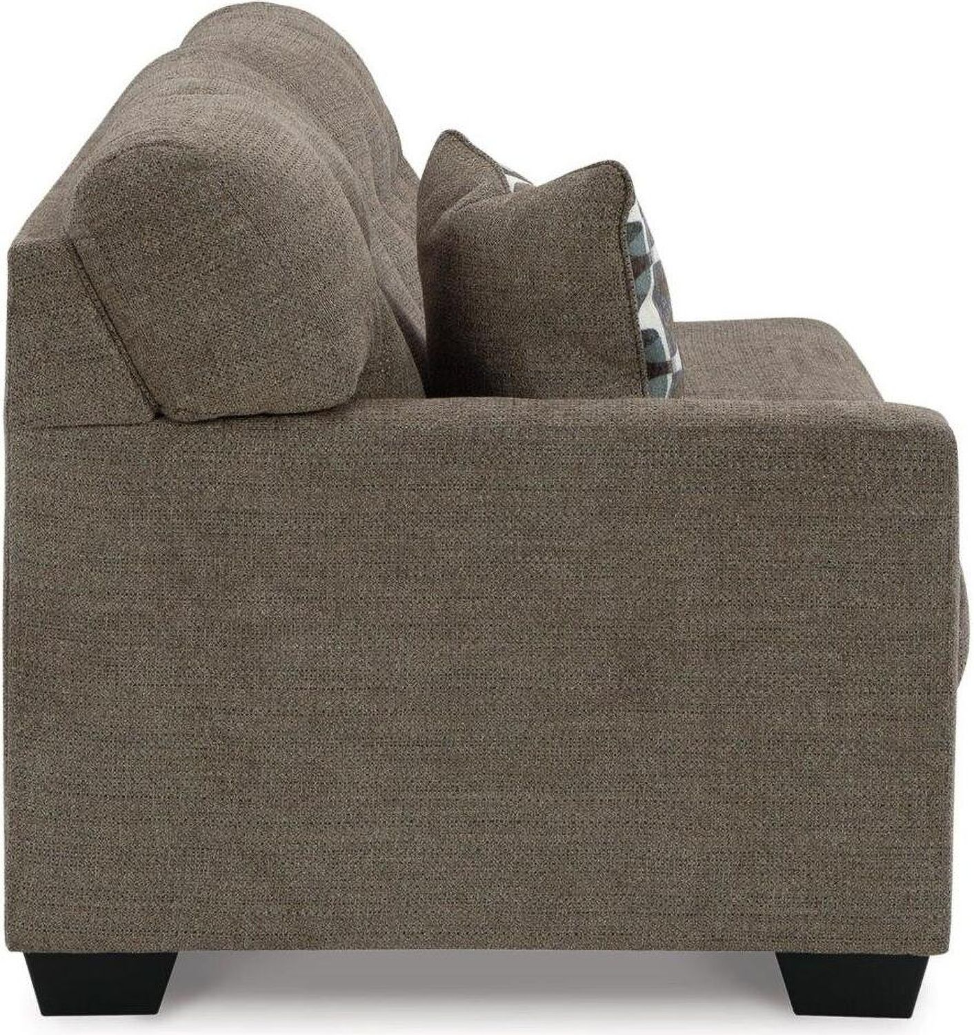 Mahoney 2-Piece RAF Sectional with Chaise In Chocolate 31005S2