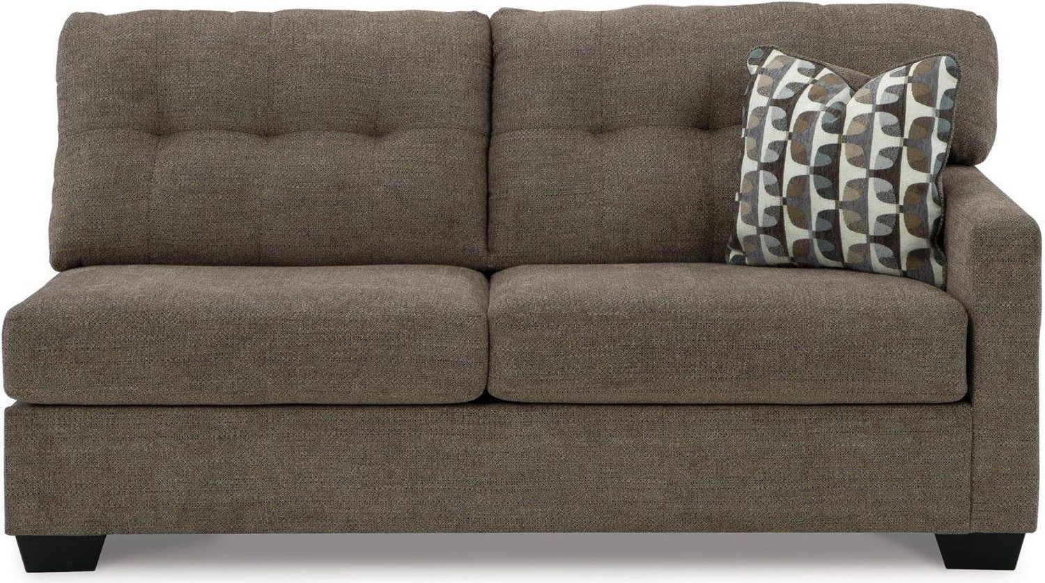 Mahoney 2-Piece LAF Sleeper Sectional with Chaise In Chocolate 31005S3