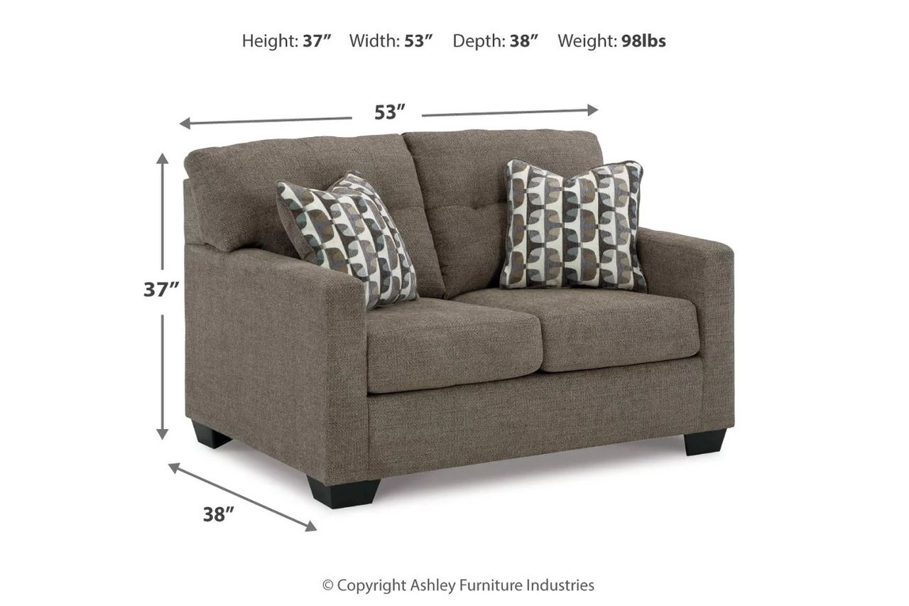 Mahoney Living Room Set In Chocolate 31005U1
