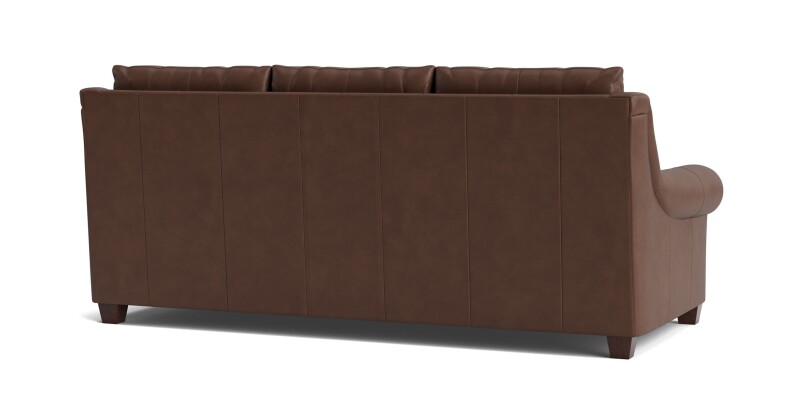 Ellery Leather Roll Arm Sofa 31017QL52