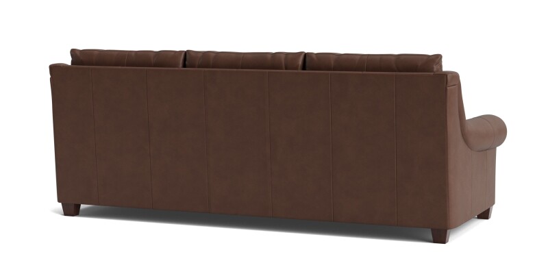 Ellery Leather Roll Arm Sofa 310182L52