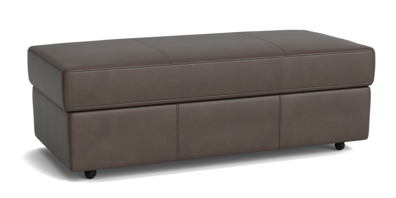 Ellery Leather Storage Ottoman 3101S2L55